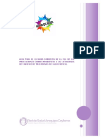 Guía para El Llenado de La FUA 022 PDF