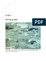 Lab 4 Metallography PDF