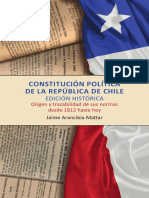 Constitución Politica de Chile Con Marcas de Constituciones Anteriores