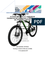 Segmentación mercado bicicleta montaña Popayán