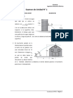 Examen de Unidad #1