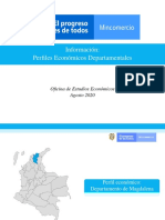 Perfil Económico del Departamento de Magdalena