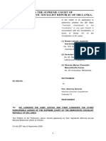 Petition Challenging The Twentieth Amendment To The Constitution Bill Published in Part II of Gazette of August 28, 2020