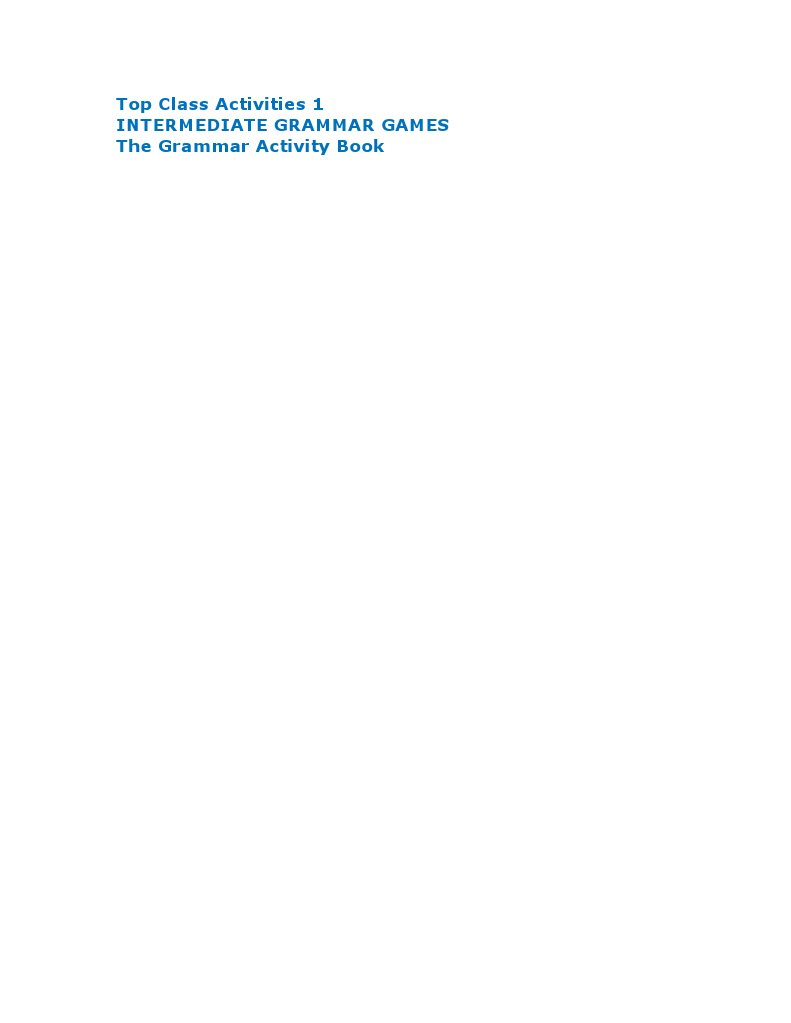 Top Class Activities 1 | PDF
