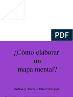 Elaborar Un Mapa Mental