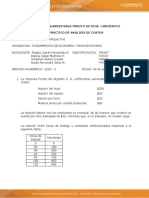 Caso Practico Sobre Analisis de Costos PDF