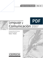 Guia CL-2 Comprensión de Lectura - Estructura Textual PDF