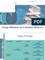 Chapter Seven: Group Influences On Consumer Behavior