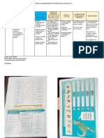 Matriz para La Sistematización de Evidencias Del 1er Grado