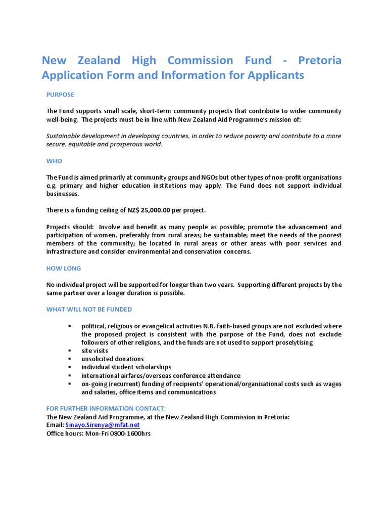 HEF Application Guidelines and Form | PDF | Safety | Risk