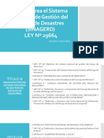 Ley que crea el Sistema Nacional de Gestión