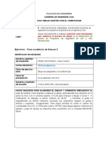 Informe Semana X DAC - Modelo para Llenar