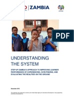 Zambia - STEP Up - Understanding The System