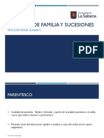 La Familia y El Derecho de Familia