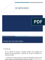 20. Derecho de Menores