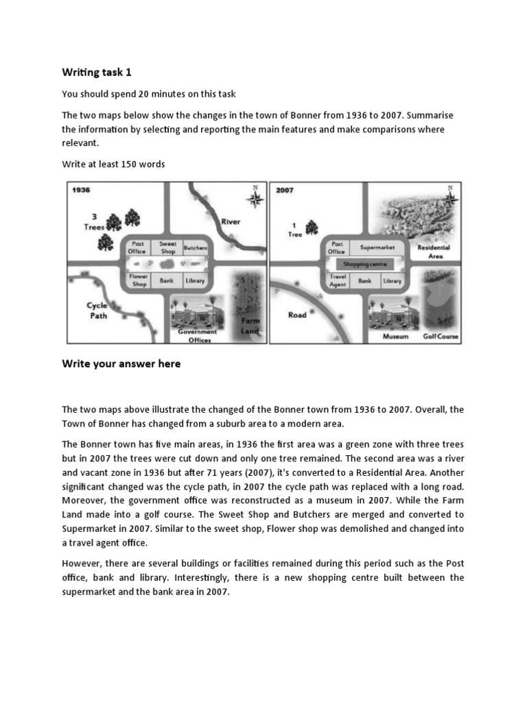 Practice - Comparing Maps - Essay | PDF | Travel