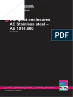 Compact Enclosures AE Stainless Steel - AE 1014.600: Date: Jan 22, 2020