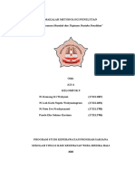 Makalah Perumusan Masalah Dan Tinjauan Pustaka Penelitian (Kelompok 9)