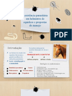 RResistência Parasitária em Helmintos de Equideos e Propostas de Manejo