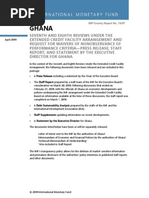 Ghana Imf Fiscal Policy Government Budget Balance