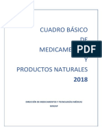 Cuadro Basico Medicamentos 2018