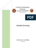 Quantity Surveying 1 and 2
