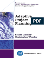 Adaptive Project Planning by Louise Worsley, Christopher Worsley PDF