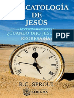 La Escatología de Jesús - R. C. Sproul