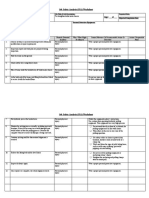 Job Safety Analysis (JSA) Worksheet