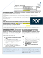 Information Report Unit Plan