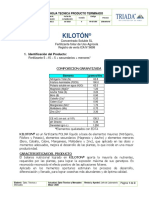 Hoja Tecnica KILOTON COL PDF