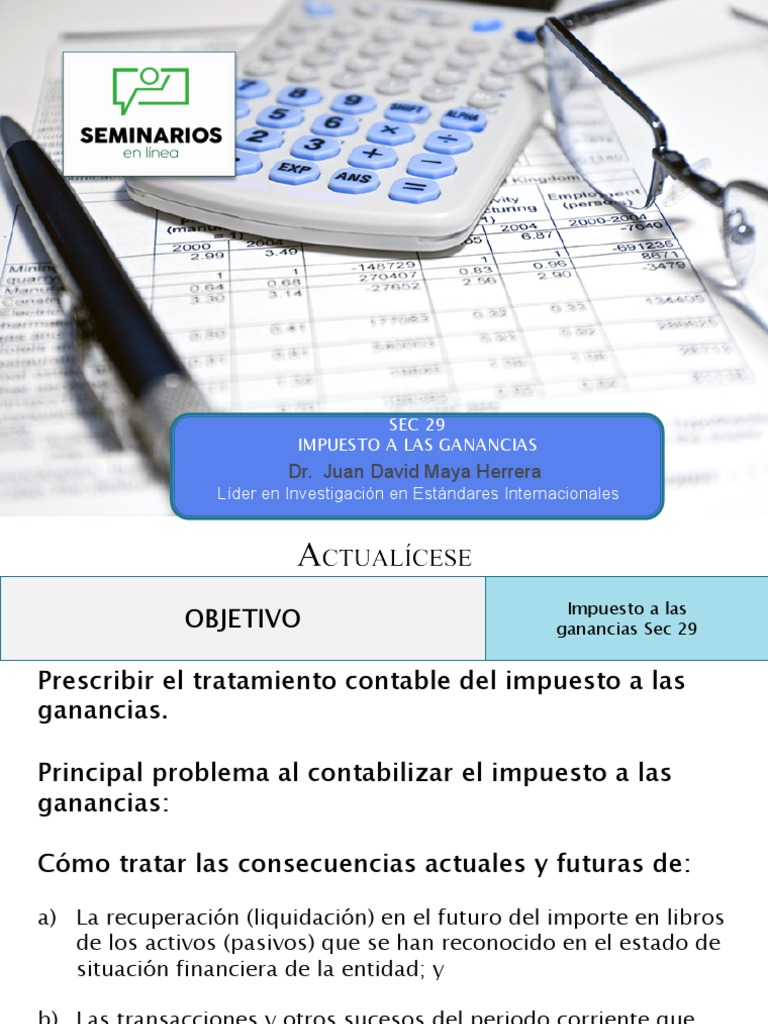 Impuesto A Las Ganancias | PDF | Impuestos | Impuesto sobre la renta