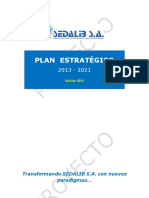 Plan Estratégico: Edición 2013