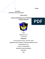 Telaah Jurnal A Recurrent Misdiagnosed and Maltreated Case of Keratosis Obturans