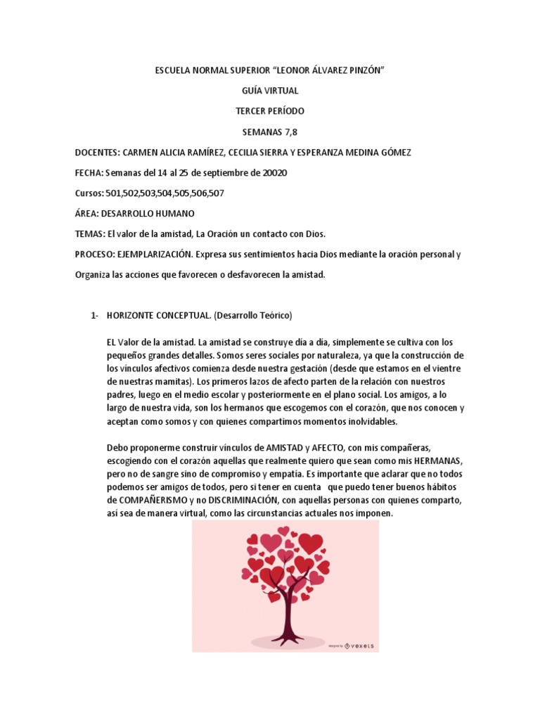 Guía de Amistad y Oración | PDF | Oración | Amor