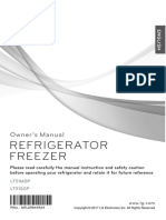 Refrigerator Freezer: Owner 'S Manual