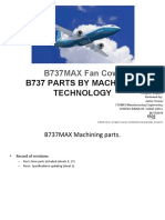 B737MAX Fan Cowl: B737 Parts by Machining Technology