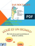 Biomas de La Argentina