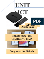 Unit ICT: Apple TV Apple Imac