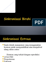 Sinkronisasi Estrus