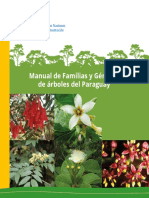 Manual de Familias y Generos de Arboles Del Paraguay