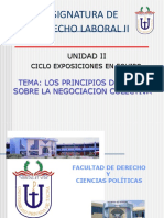 Principios OIT sobre negociación colectiva en