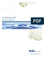 Hydractin: Technical Datasheet