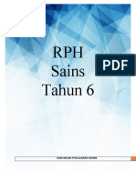 RPH Sains Tahun 6