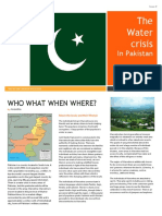 Newsletter - Pakistan Water Crisis
