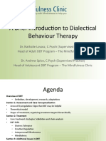 Introduction to Dialectical Behaviour Therapy (DBT