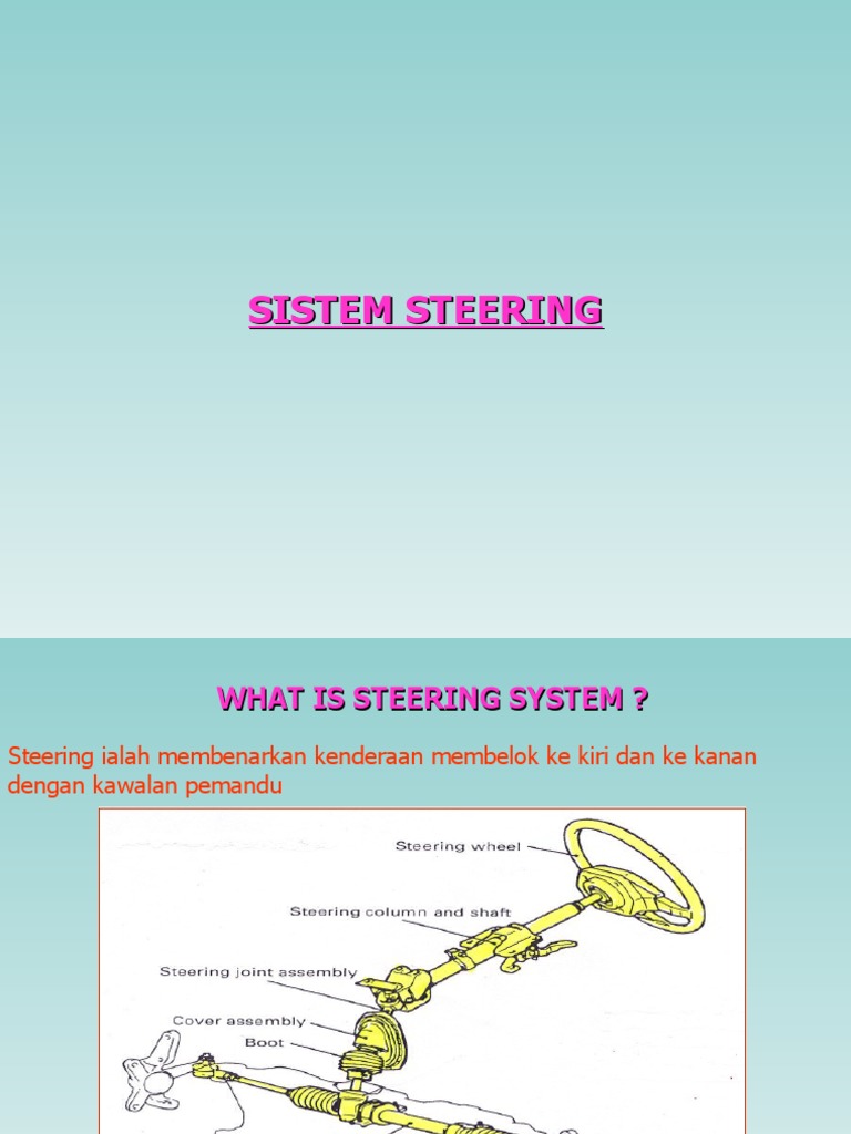 Steering System PDF