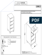 Manual de montagem gaveteiro 4 gavetas