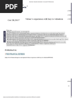 Becoming a Chartered Business Valuator | PDF | Valuation (Finance ...