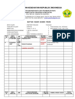 14. Daftar Hadir Dosen Teori